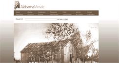 Desktop Screenshot of alabamamosaic.org